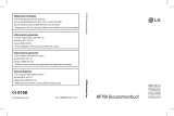 LG KF750.AHUNBK Manuale utente