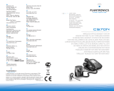 Plantronics CS70N WIRELESS HEADSET SYSTEM Manuale del proprietario
