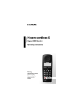 Siemens Cordless Telephone Gigaset 3000 Manuale utente