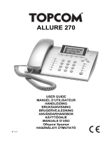 Topcom Telephone 270 Manuale utente