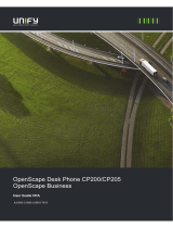 Unify OpenScape Desk Phone CP200/CP205 Guida utente