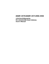 Advantech EDG-4504 Manuale utente