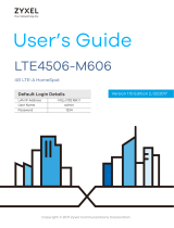 ZyXEL LTE4506-M606 Guida utente