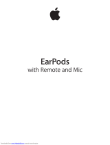 Apple EarPods Manuale utente