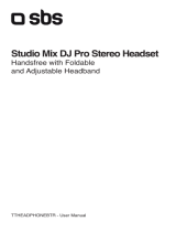 SBS Studio Mix DJ Pro Manuale utente