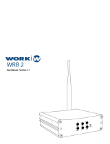 Work-pro WRB 2 Manuale utente