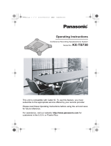 Panasonic KXTS730S Istruzioni per l'uso