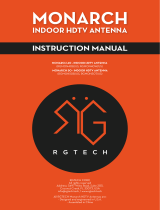 RGTech Monarch 50 HDTV Antenna Transparent Manuale utente