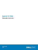 Dell G7 17 7700 Manuale utente