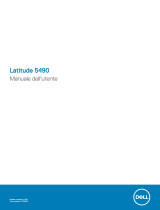 Dell Latitude 5490 Manuale del proprietario