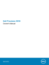 Dell Precision 5510 Manuale del proprietario