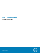Dell Precision 7520 Manuale del proprietario