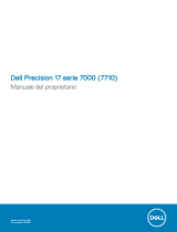Dell Precision 7710 Manuale del proprietario