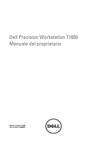 Dell PRECISION T1650 Manuale del proprietario