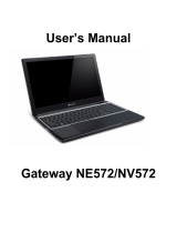 Gateway NE722 Manuale utente