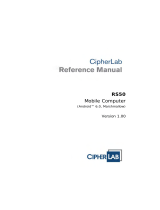 CipherLab RS50 Manuale utente