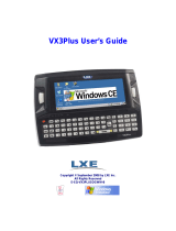 LXE VX3Plus Manuale utente