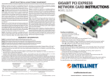 Intellinet Gigabit PCI Express Network Card Quick Installation Guide