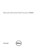 Dell Precision M6600 Manuale del proprietario