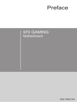 MSI 970 GAMING Manuale utente