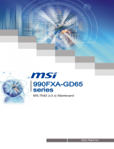 MSI 990FXA-GD65 Manuale del proprietario