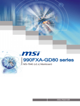 MSI 990FXA-GD80 Manuale del proprietario
