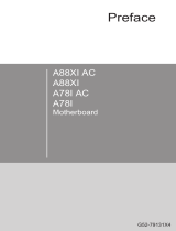 MSI A88XI AC Manuale del proprietario