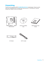 MSI B150M PRO-VDH D3 Manuale del proprietario