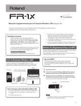 Roland FR-1x Manuale utente