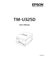 Epson TM-U325 Manuale utente