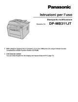 Panasonic DPMB311JT Istruzioni per l'uso