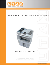 Utax CD 1016 Istruzioni per l'uso