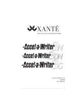 Xanté Accel a Writer 3N Guida utente