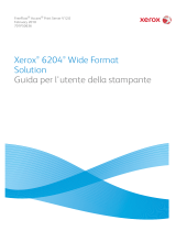 Xerox 6204 Wide Format Guida utente
