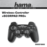 Hama 51860 Scorpad Pro Wireless Controller PS3 Manuale del proprietario