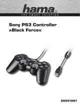 Hama 51891 Black Force Controller PS3 Manuale del proprietario