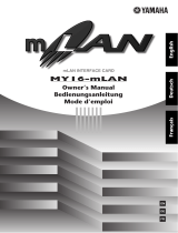 Yamaha mLAN Driver Manuale del proprietario