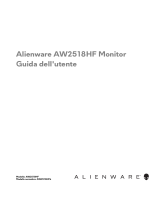 Alienware AW2518Hf Guida utente