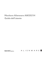 Alienware AW2521H Guida utente