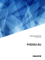 Christie FHD553-XU Manuale utente