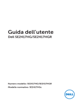 Dell 24 Monitor: SE2417HG Guida utente
