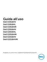 Dell E1916HM Guida utente