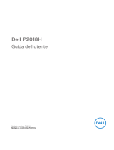 Dell P2018H Guida utente