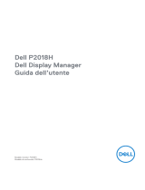 Dell P2018H Guida utente