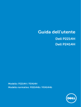Dell P2214H Guida utente