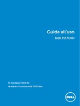 Dell P2714H Guida utente