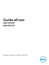 Dell P2714T Guida utente
