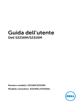 Dell S2216M Guida utente