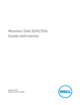 Dell S2417DG Guida utente
