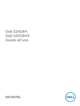 Dell S2418H/S2418HX Guida utente